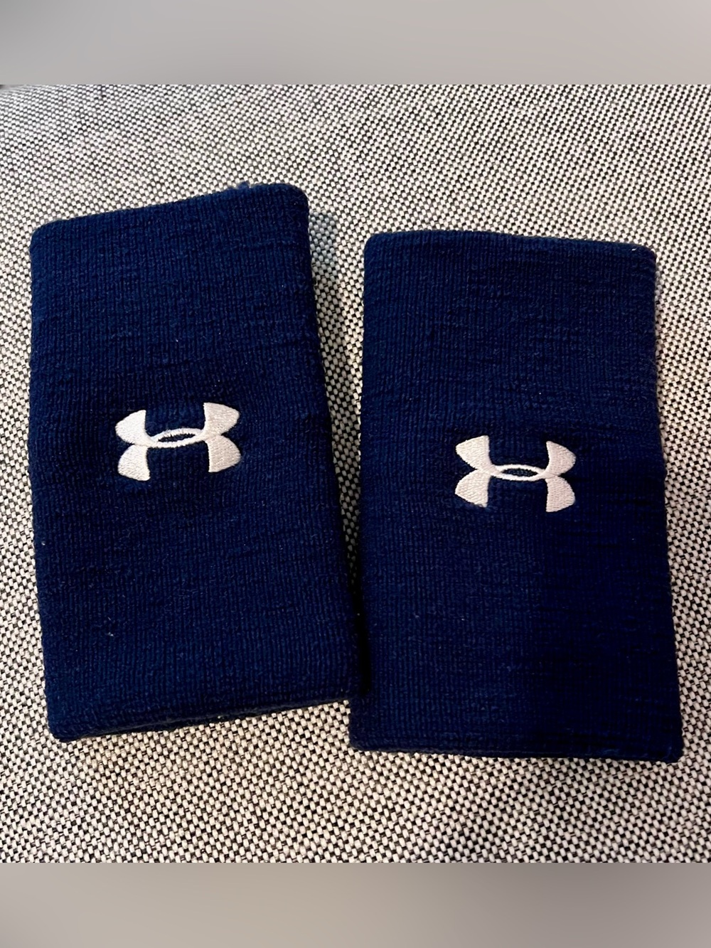 UNDER ARMOUR Navy Sweat Wristbands